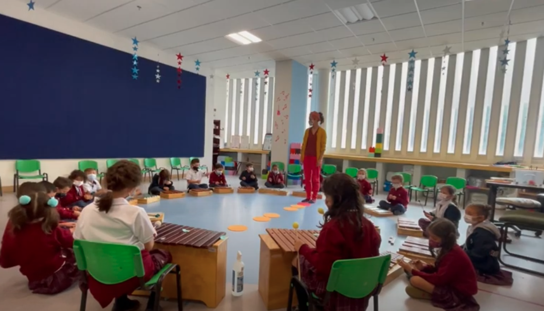 Collective Music Practice – Music Class – 1st Grade