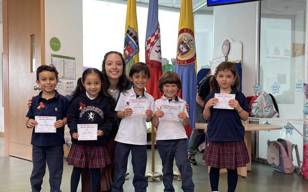 Kindergarten Flag Raising Ceremony 